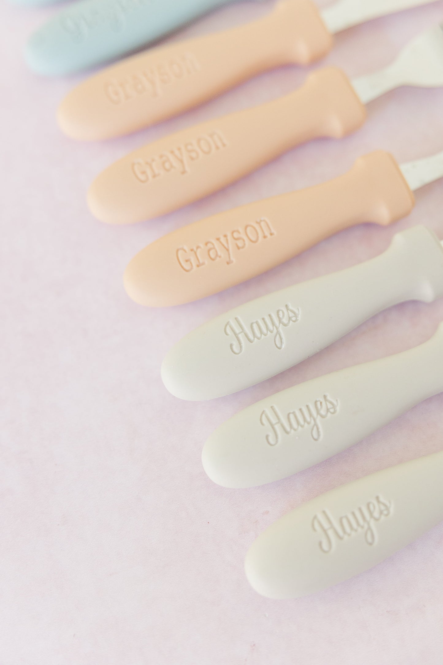 Personalized Toddler Utensils (set of 3)